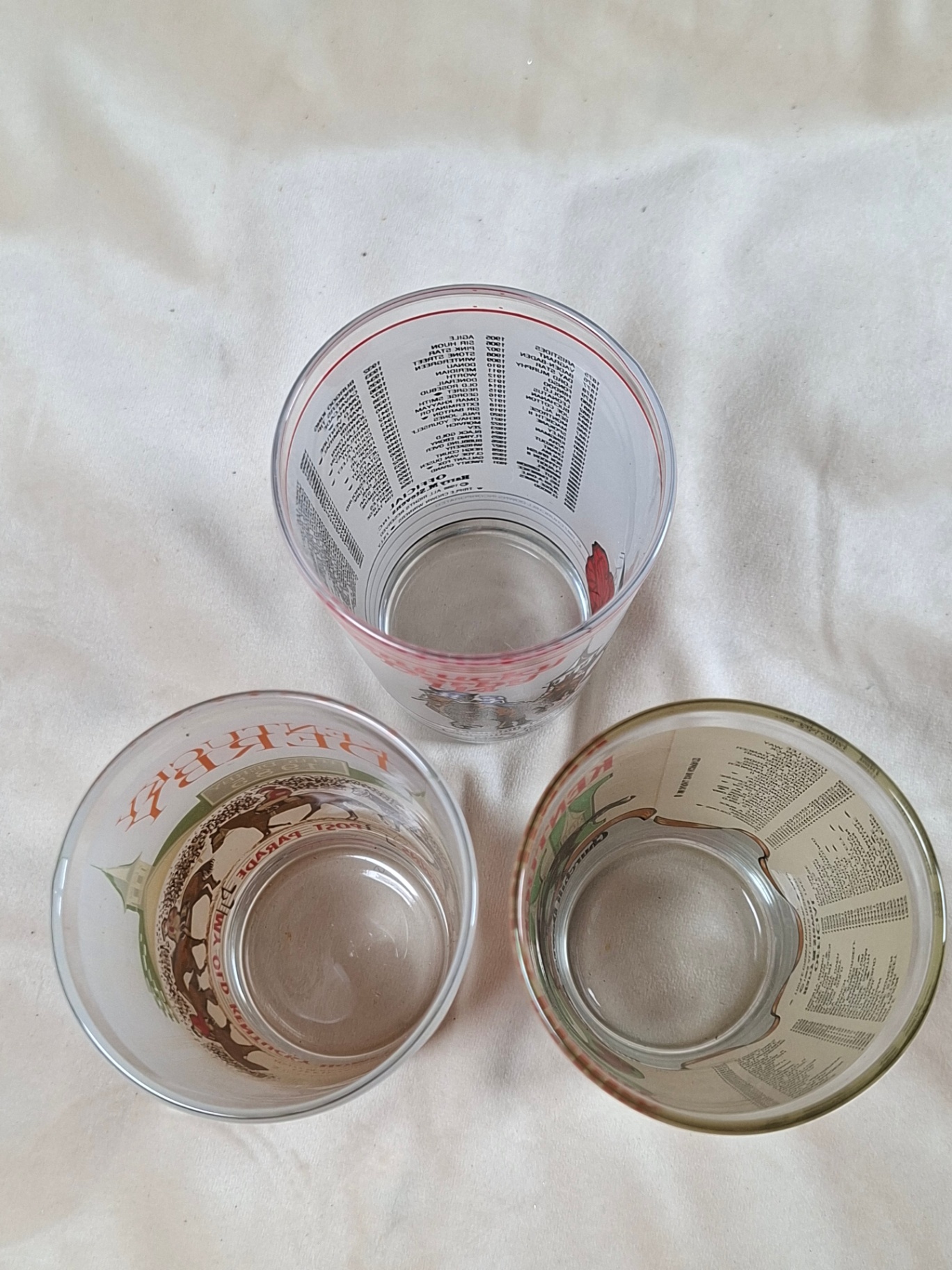 Six Kentucky Derby commemorative glass tumblers - image 6 of 6