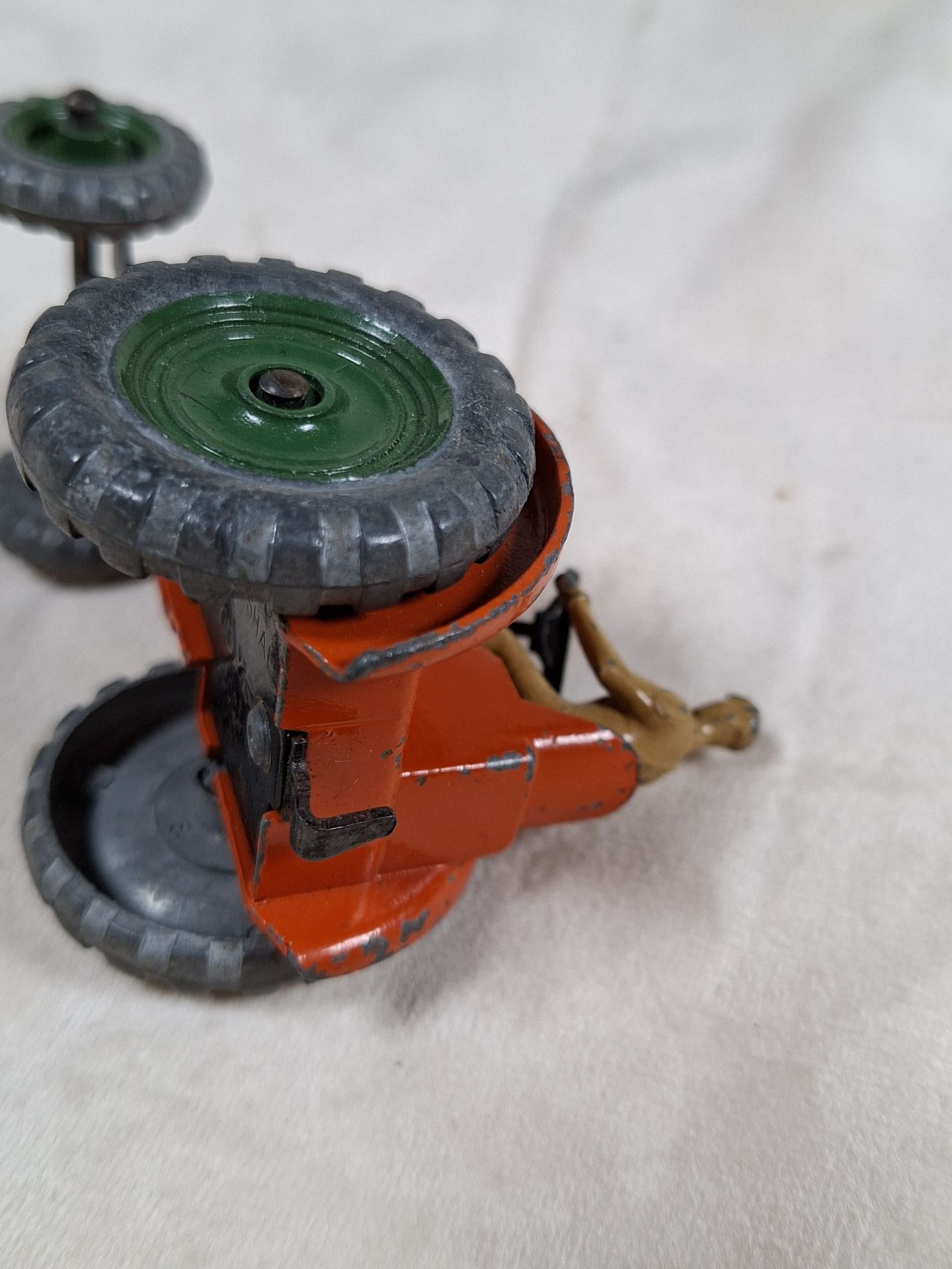 VINTAGE Dinky Toys Tractor with Driver Figure, Field Marshall - image 7 of 7