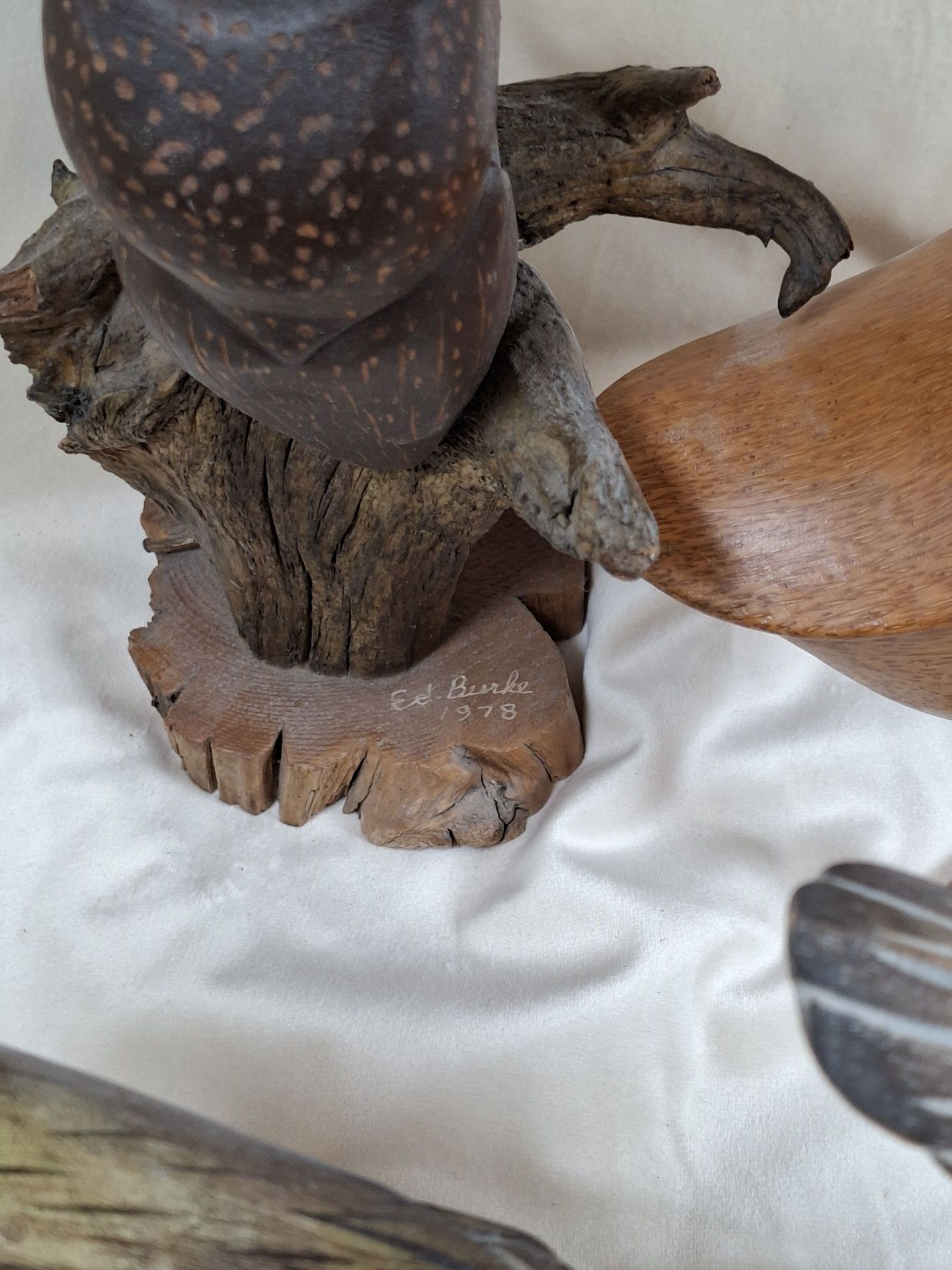 Collection of Carved Wooden Bird Figurines - image 5 of 8