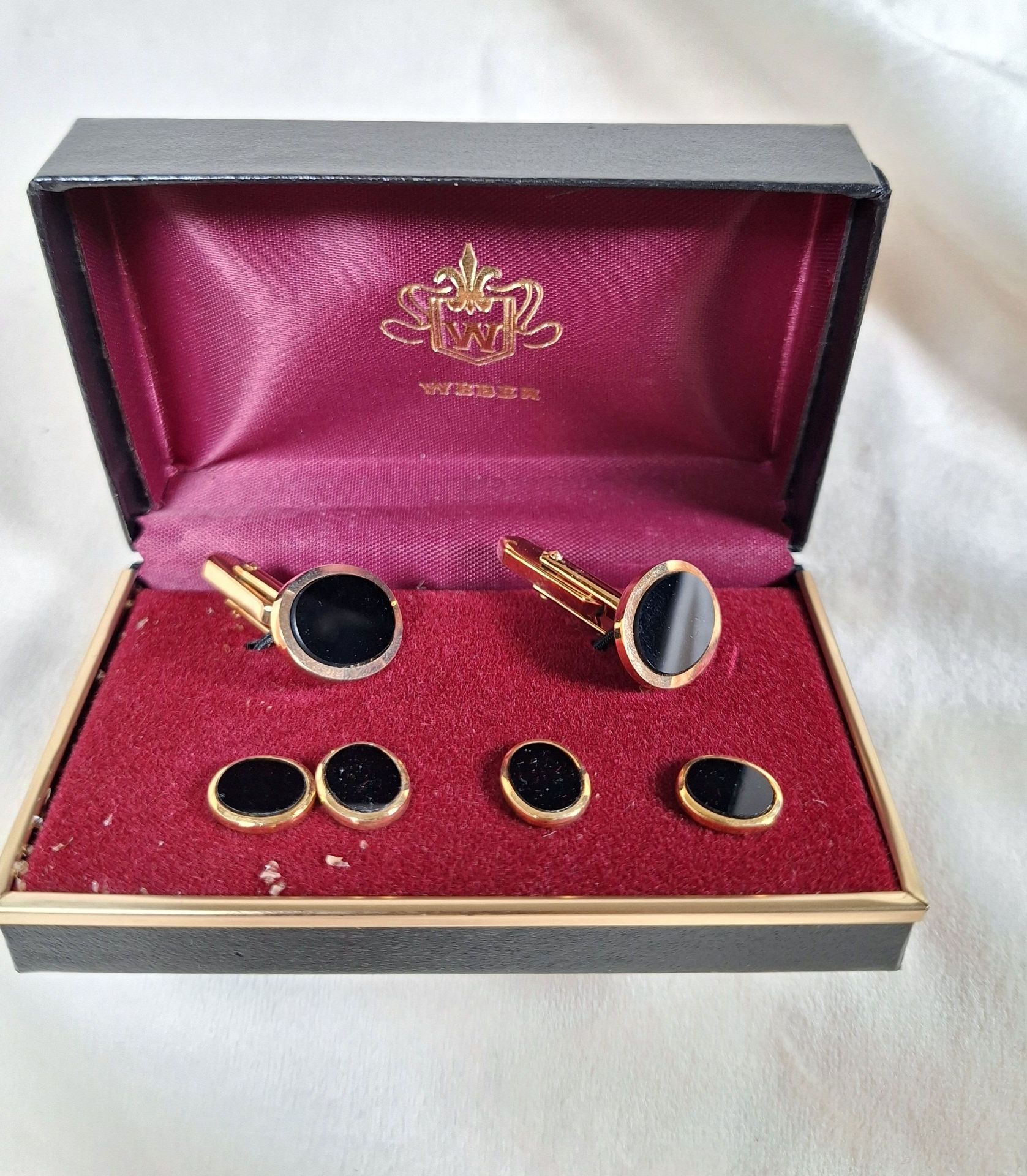 Weber Cufflinks and Shirt Stud Set - image 2 of 4