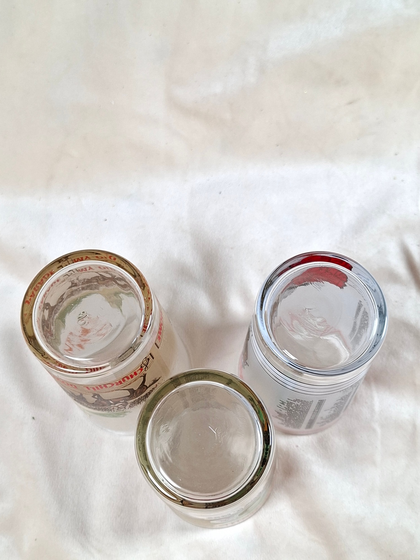 Six Kentucky Derby commemorative glass tumblers - image 4 of 6