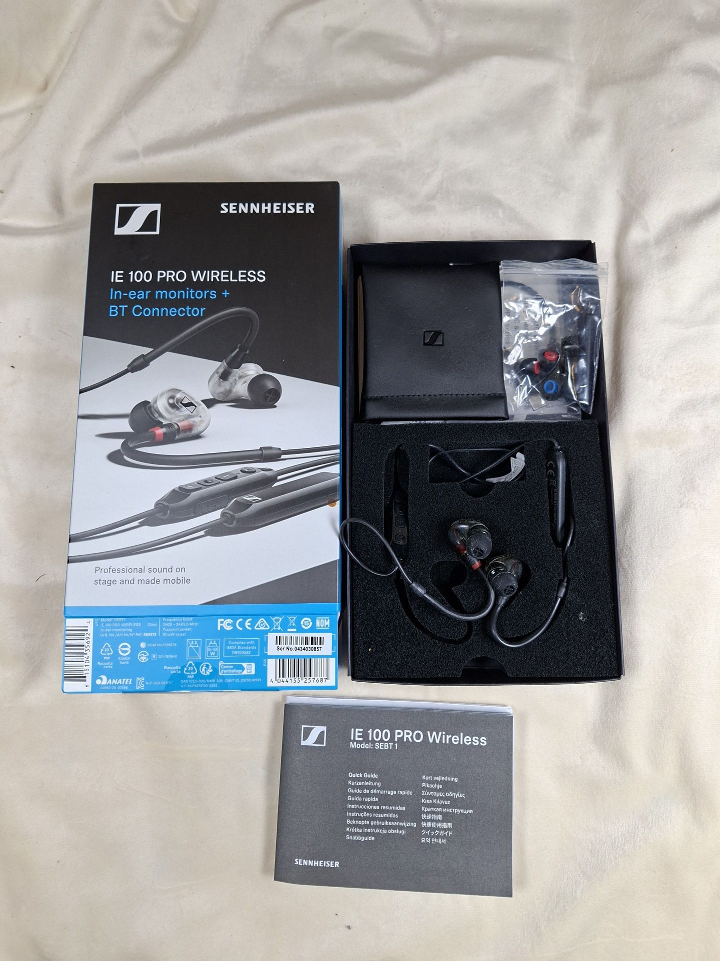 Sennheiser IE 100 PRO Wireless In-Ear Monitors with BT Connector - image 3 of 4