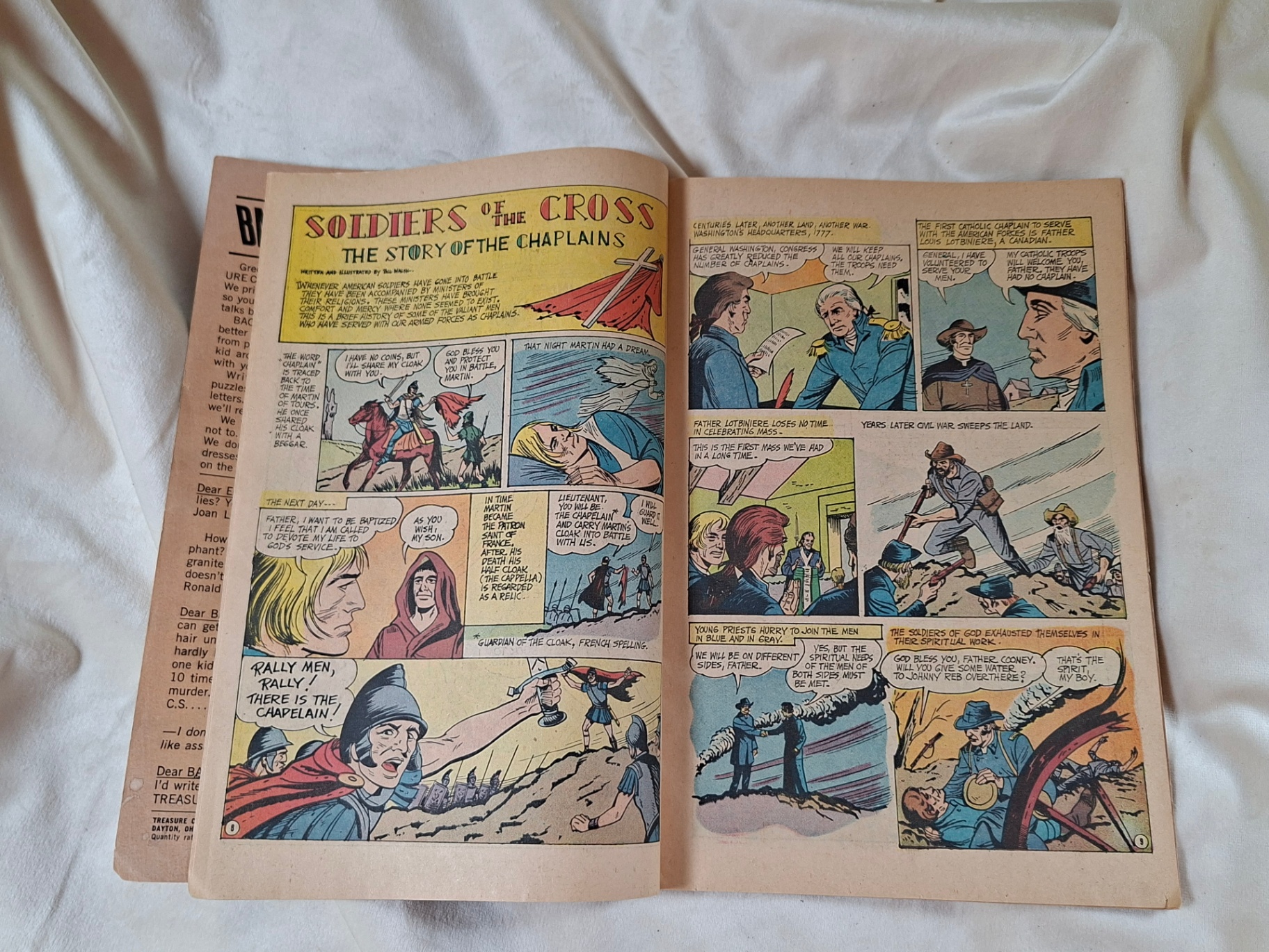 Treasure Chest vintage comic magazines and inserts - image 4 of 5