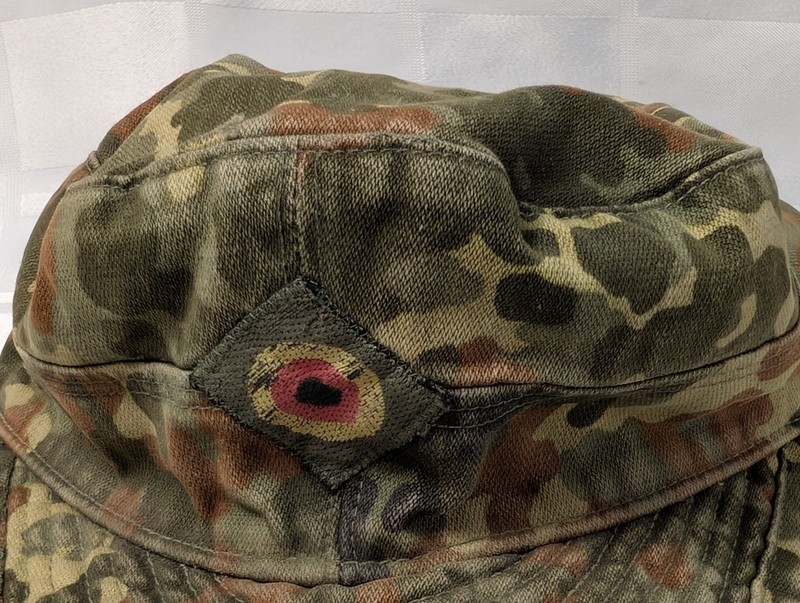 Camouflage field cap with diamond patch - image 3 of 14
