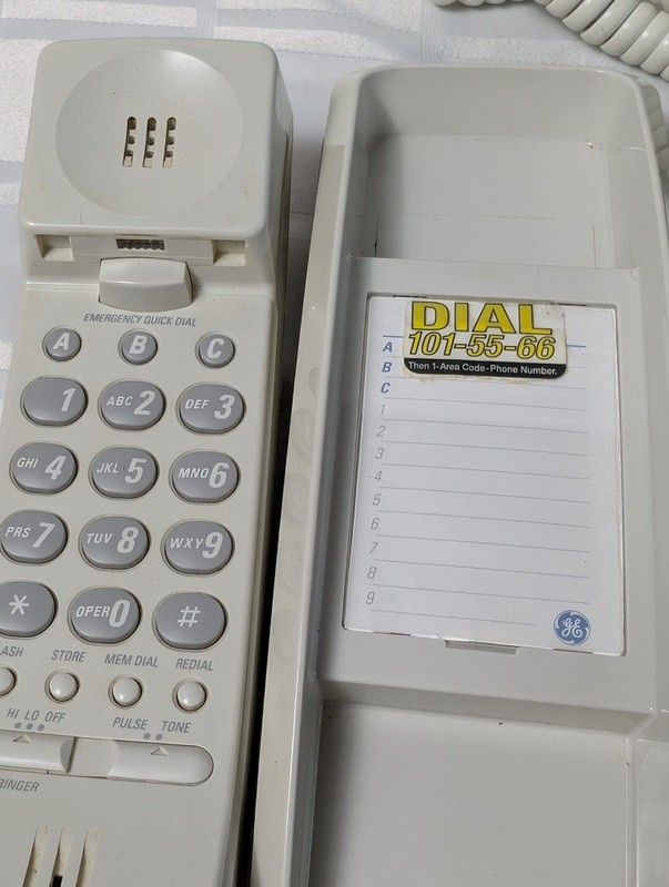 GE Emergency Quick Dial Corded Telephone - image 6 of 11