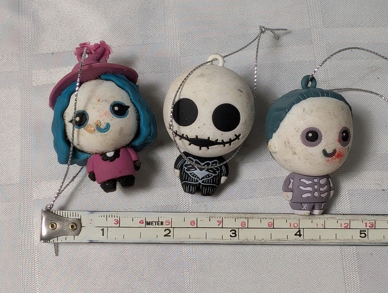 Three Disney-themed hanging character ornaments - image 5 of 6