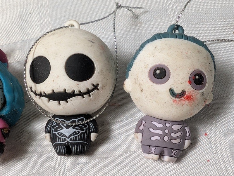 Three Disney-themed hanging character ornaments - image 4 of 6