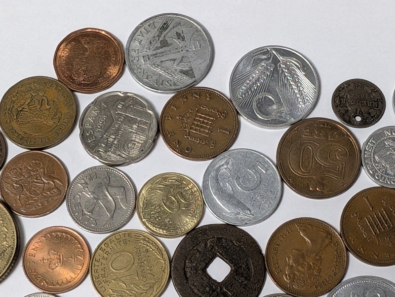 Assorted international coins - image 13 of 24