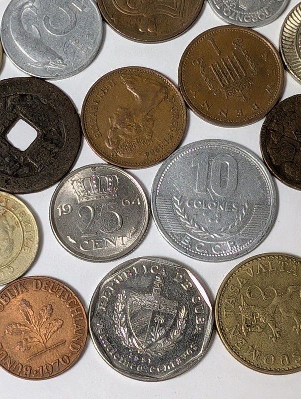 Assorted international coins - image 19 of 24