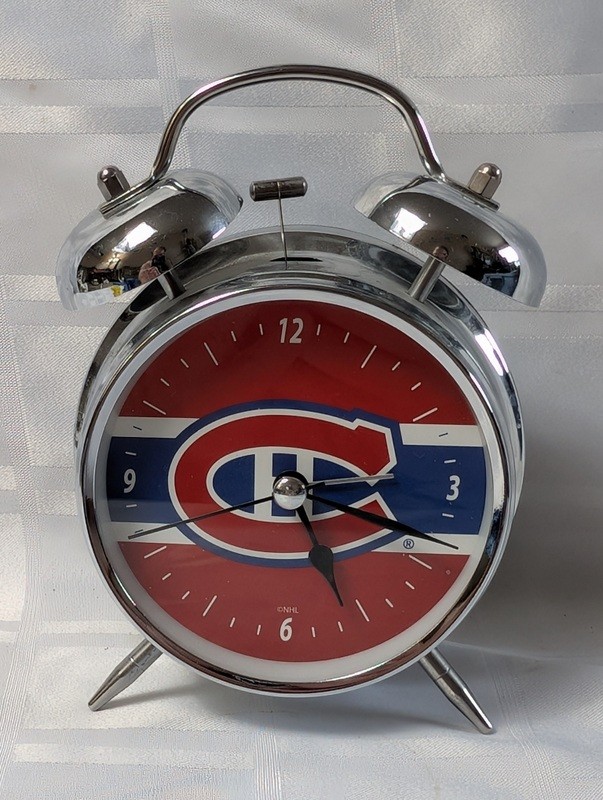Montreal Canadiens Twin-Bell Alarm Clock - image 1 of 6