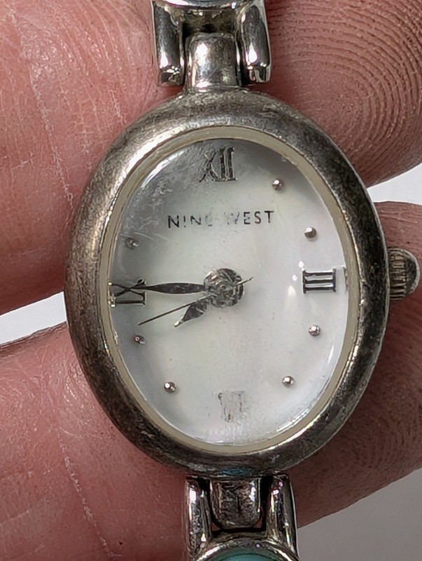 Timex sport watch and Nine West bracelet watch - image 4 of 10