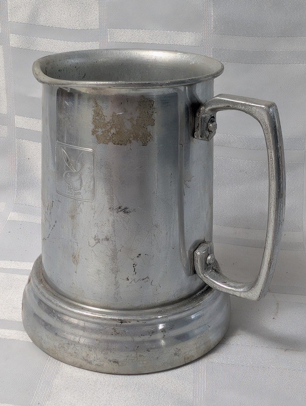 Metal beer stein with Playboy bunny emblem - image 8 of 12