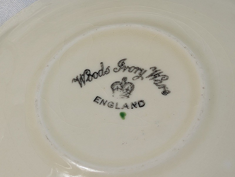 Teacup and Saucer Set, Woods Iron Ware (England) - image 14 of 16