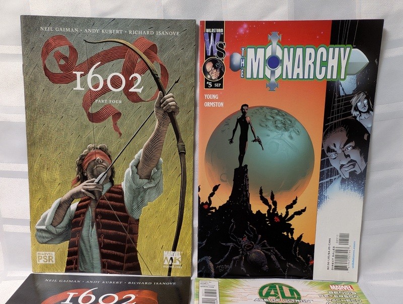 Marvel Comics collection: 1602, The Monarchy, Age of Ultron and related pages - image 2 of 12