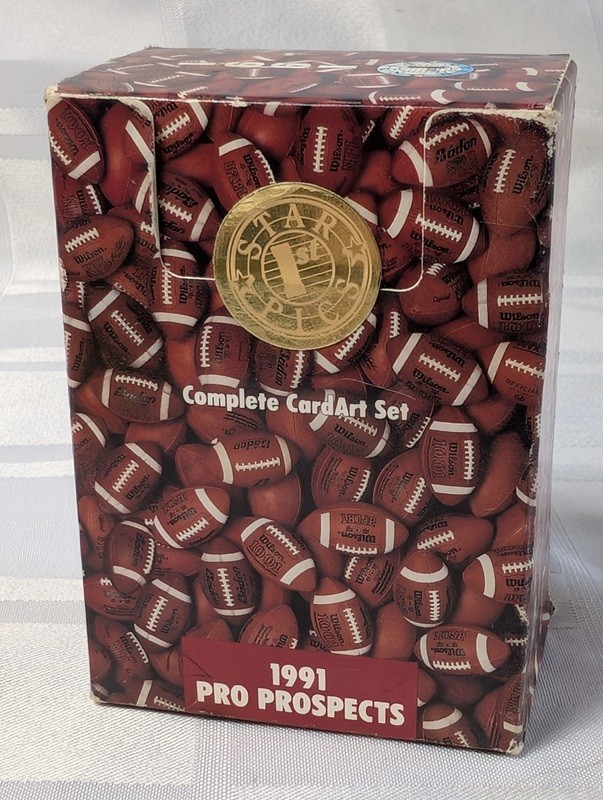 1991 Star Pics Pro Prospects Football Card Art Set - image 4 of 6