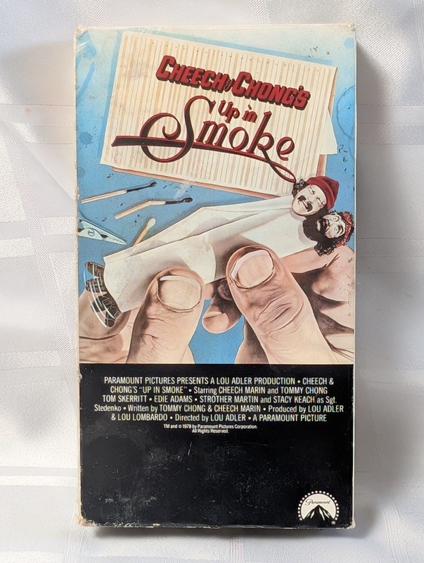 Cheech & Chong's Up in Smoke VHS Tape and Box - image 1 of 6