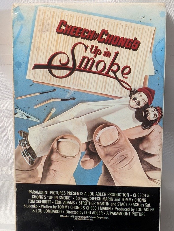 Cheech & Chong's Up in Smoke VHS Tape and Box - image 2 of 6