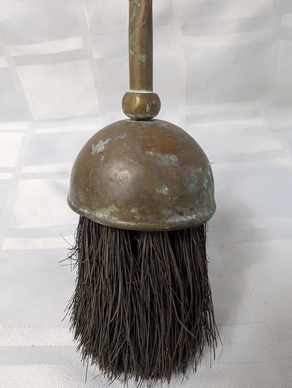 Antique ship-themed dusting brush - image 2 of 9
