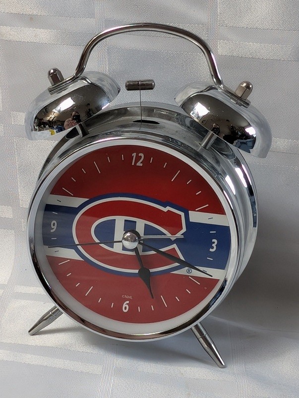Montreal Canadiens Twin-Bell Alarm Clock - image 2 of 6