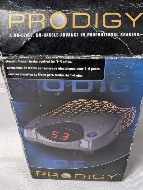 Prodigy electric trailer brake controller with box - image 4 of 10