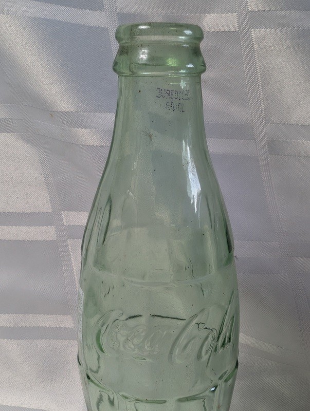 Vintage Coca-Cola contour glass bottle - image 8 of 14