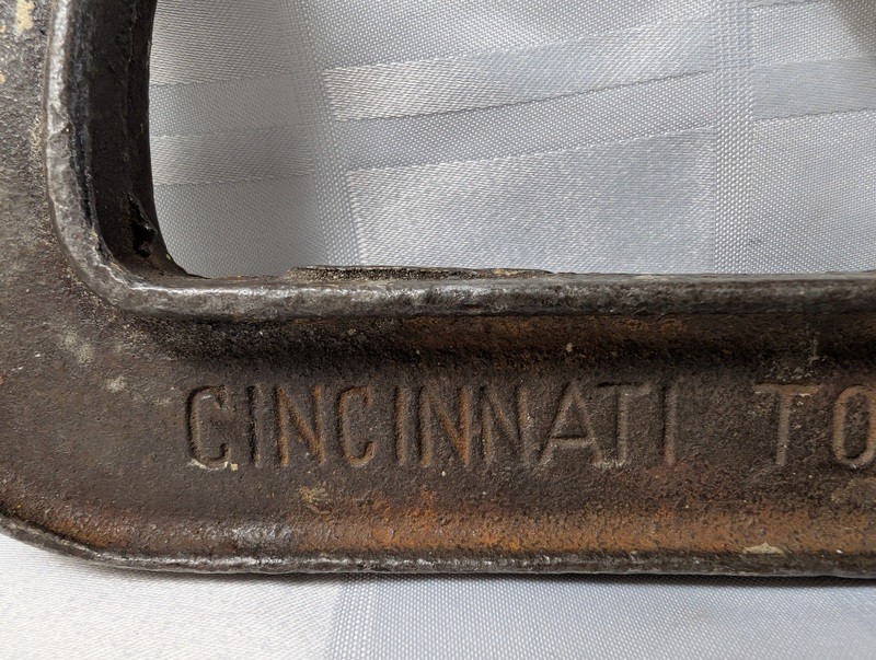 Cincinnati Tool Co. C-clamp - image 4 of 10
