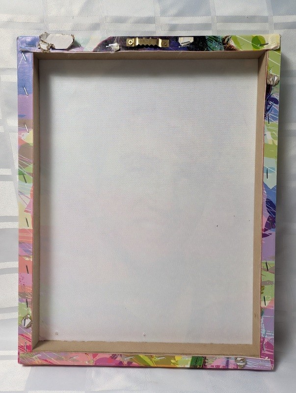 Abstract colorful portrait on canvas elvis - image 5 of 11