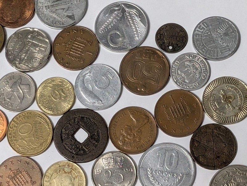 Assorted international coins - image 5 of 24