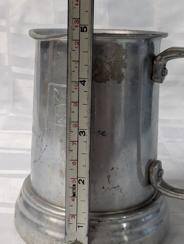 Metal beer stein with Playboy bunny emblem - image 12 of 12