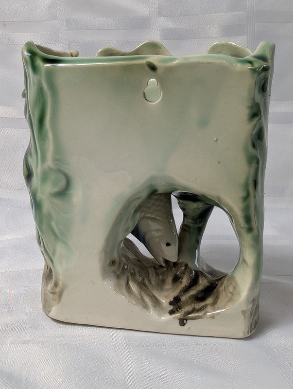 Shafford Hand Decorated Ceramic Fish Sculpture - image 3 of 7