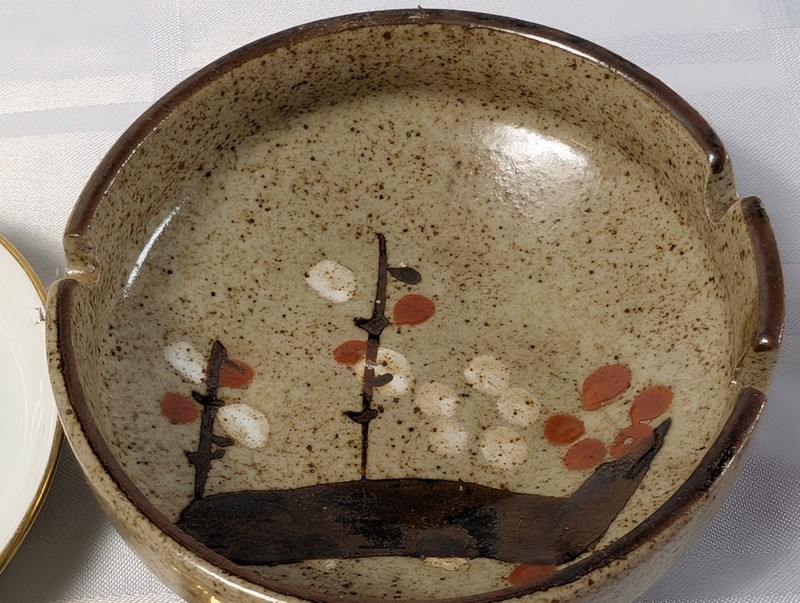 Assorted ceramic dishware with floral, heraldic, and landscape designs - image 6 of 16
