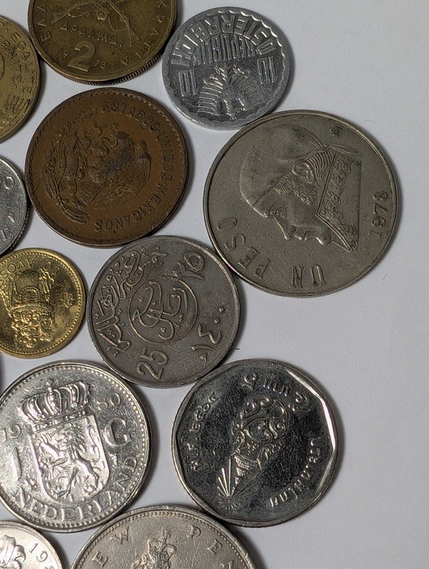 Diverse collection of coins and a commemorative token - image 16 of 20