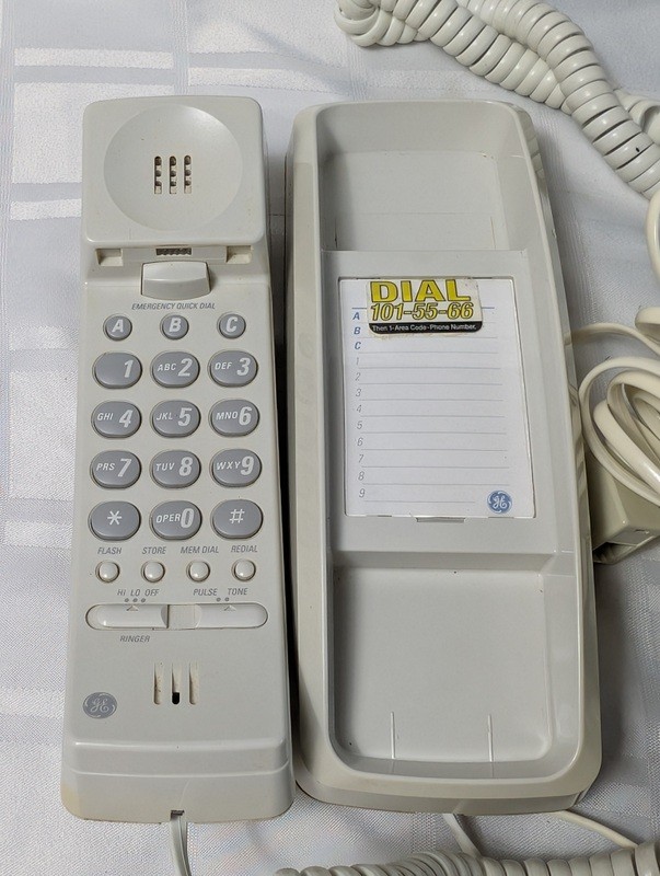 GE Emergency Quick Dial Corded Telephone - image 4 of 11