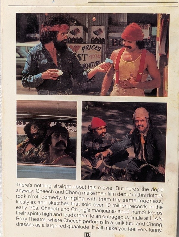 Cheech & Chong's Up in Smoke VHS Tape and Box - image 4 of 6