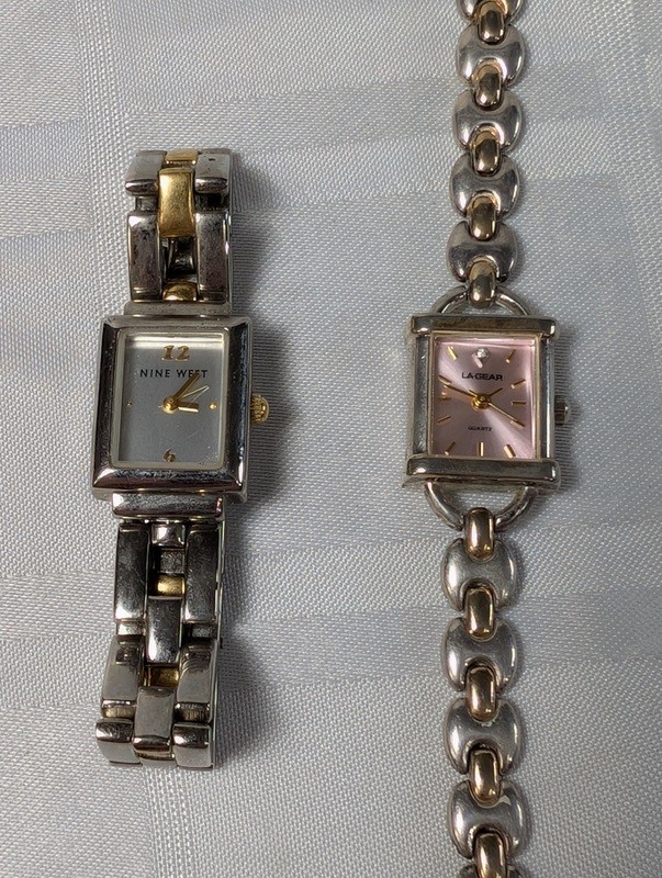 Two women's watches: Nine West and La Gear - image 1 of 9