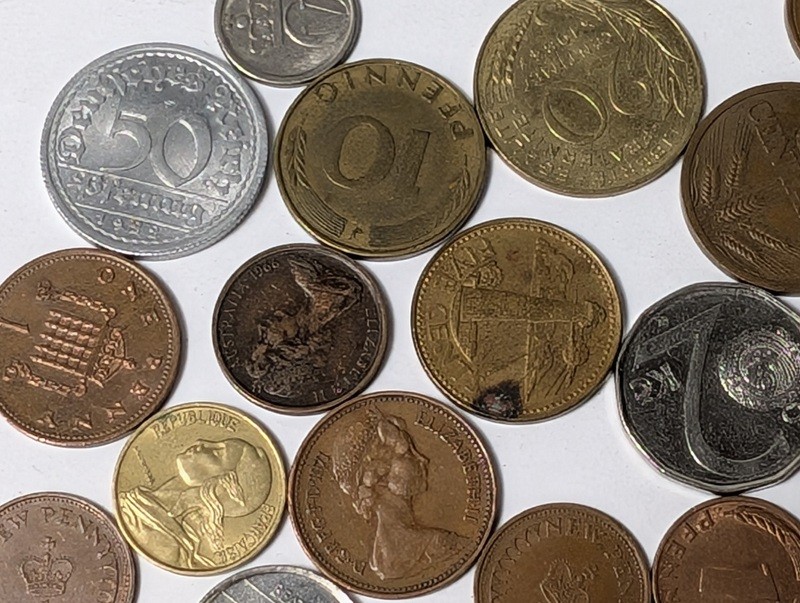 Assorted international coins including Jamaican 1975 issues - image 24 of 26