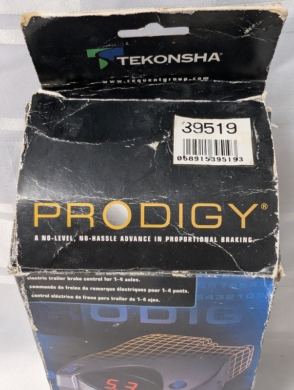 Prodigy electric trailer brake controller with box - image 3 of 10