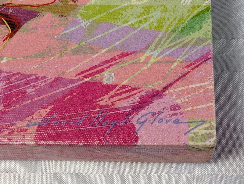 Abstract colorful portrait on canvas elvis - image 6 of 11