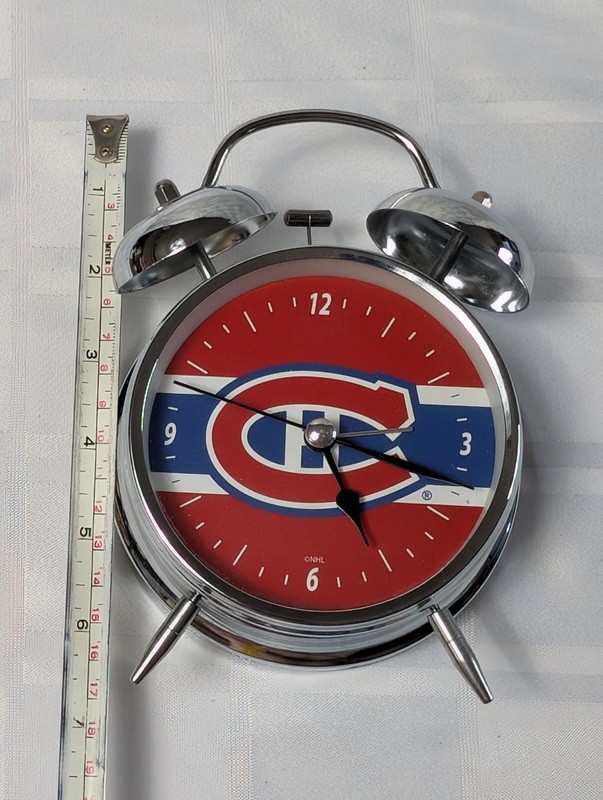 Montreal Canadiens Twin-Bell Alarm Clock - image 6 of 6