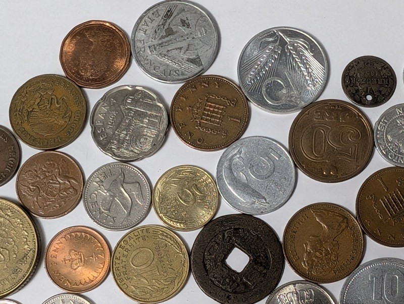 Assorted international coins - image 6 of 24