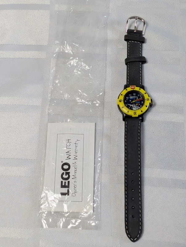 LEGO Time Cruisers wristwatch with leather strap - image 1 of 14