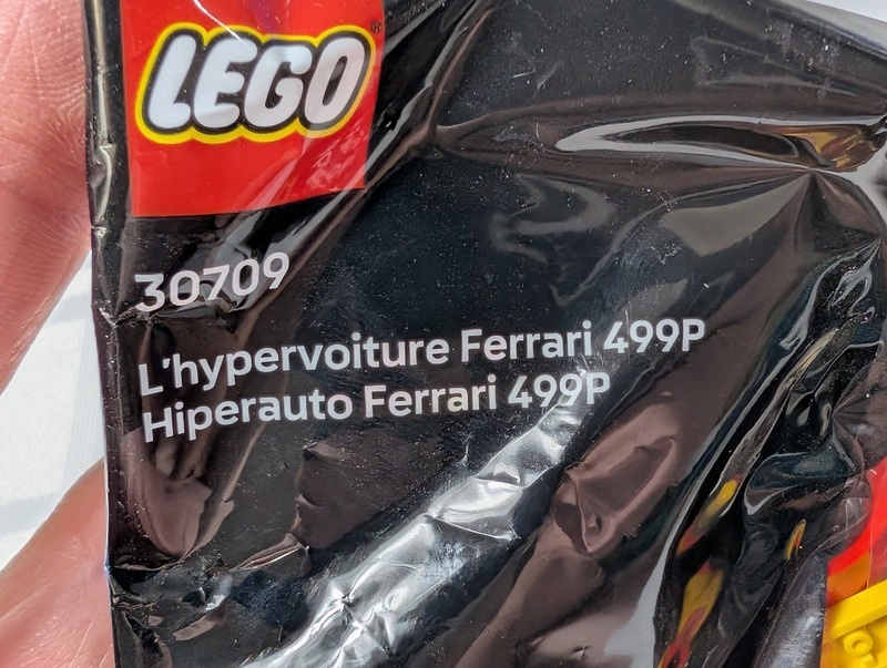 LEGO Speed Champions Ferrari 499P set 30709 - image 6 of 7