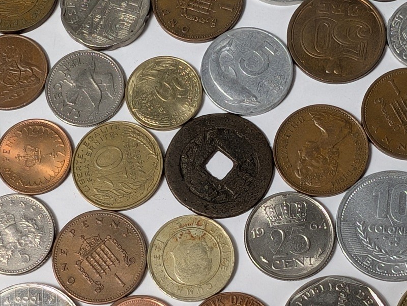 Assorted international coins - image 9 of 24