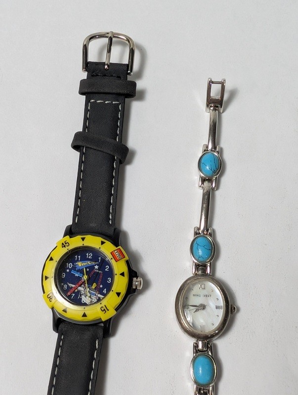 Timex sport watch and Nine West bracelet watch - image 1 of 10