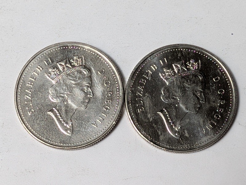 Canadian 50-Cent Coins with Royal Coat of Arms (2000) - image 7 of 9