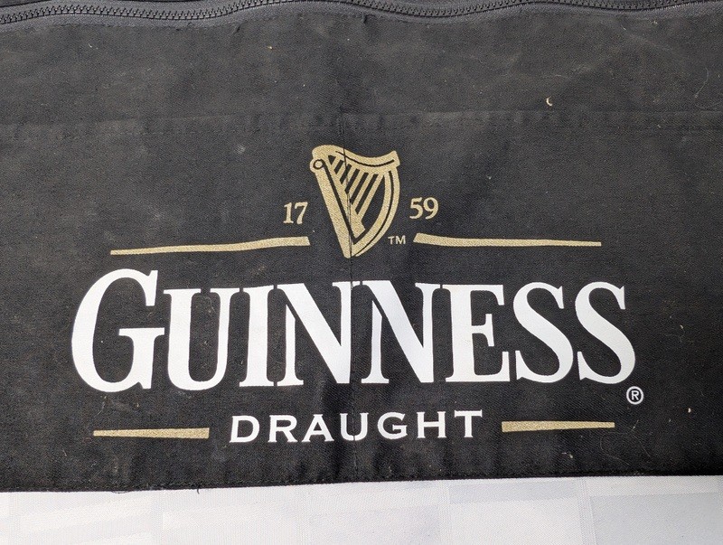 Guinness Draught branded black fabric bag - image 4 of 7