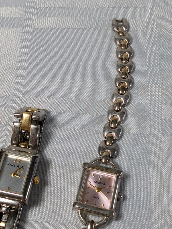 Two women's watches: Nine West and La Gear - image 3 of 9