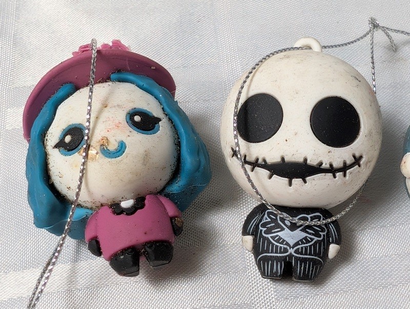 Three Disney-themed hanging character ornaments - image 3 of 6