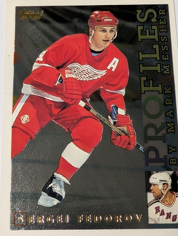 Sergei Fedorov Detroit Red Wings ProFiles trading cards - image 5 of 6