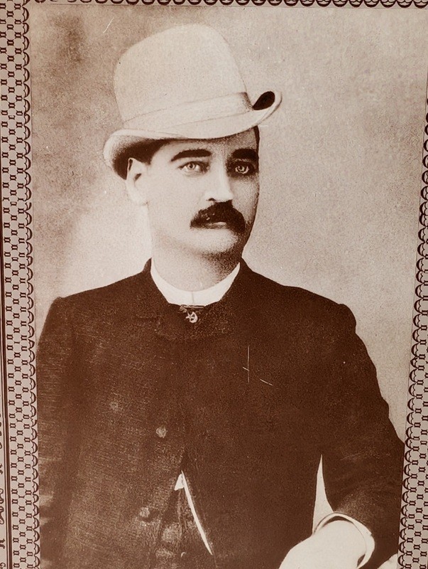 Two Vintage Old West Collector Postcards: Jesse James and Bat Masterson - image 6 of 12